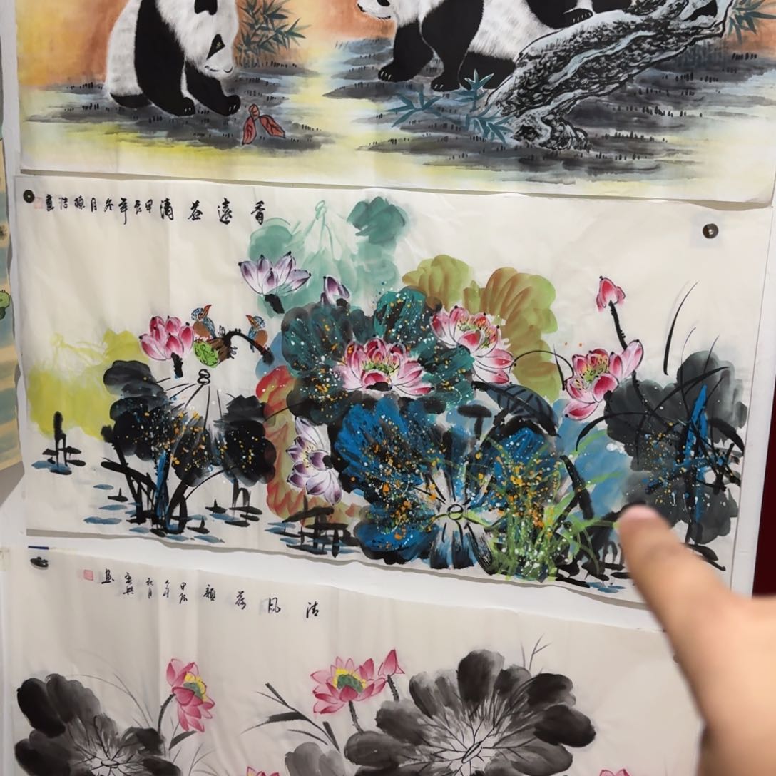 国画晓彤美术馆直播间