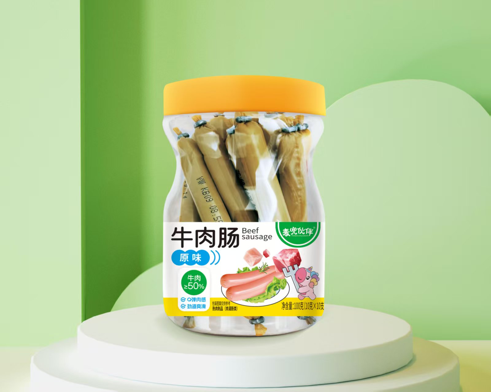 【3罐】麦兜伙伴牛肉肠