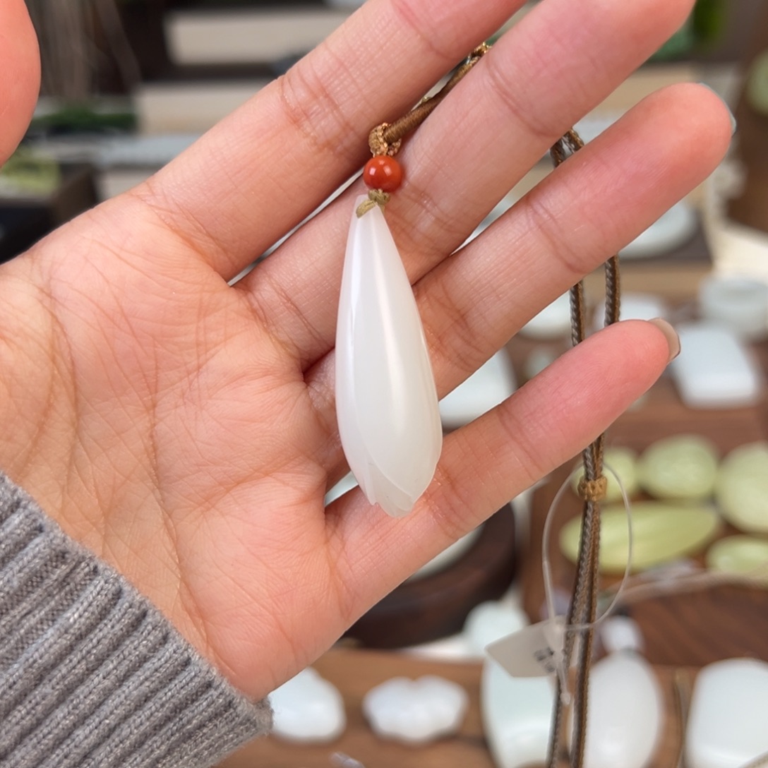 和田玉（白玉）未镶嵌颈饰