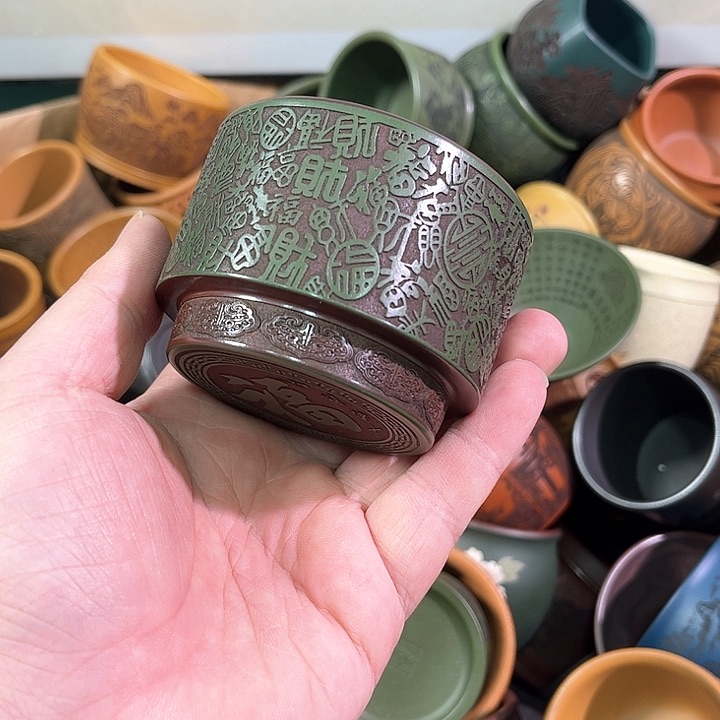 茶杯紫砂全手工紫砂主人杯