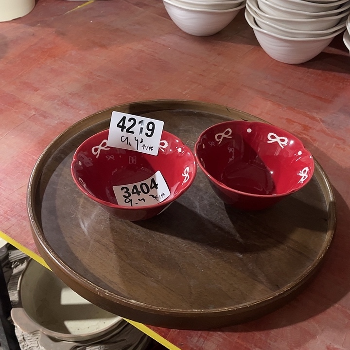 瓷微瑕外贸餐具4219