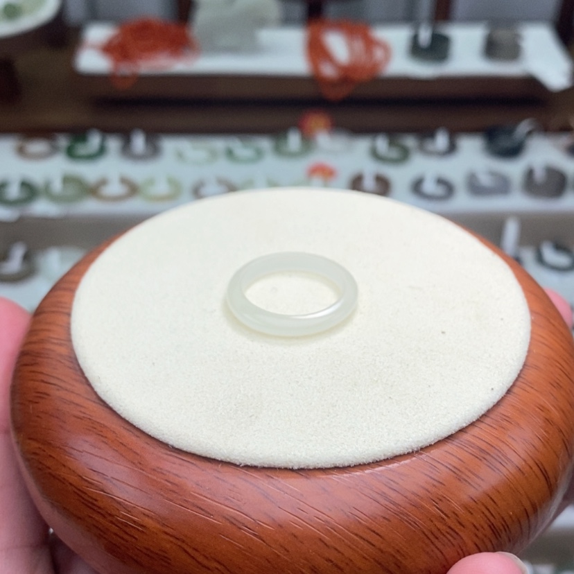 【闪购商品】未镶嵌戒指和田玉和田玉港码13号