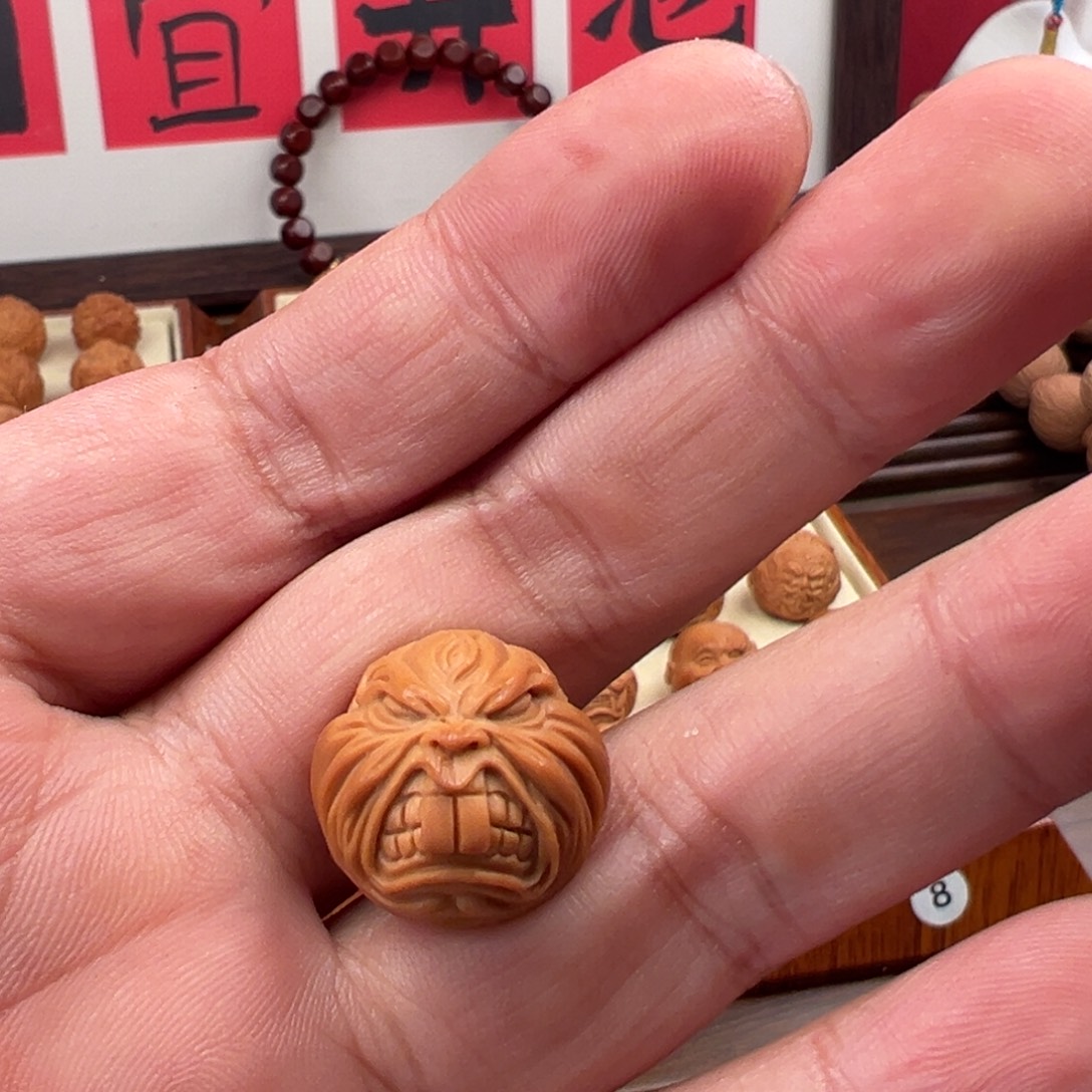 散***子手串/手链核桃大板牙恶僧系列单颗189
