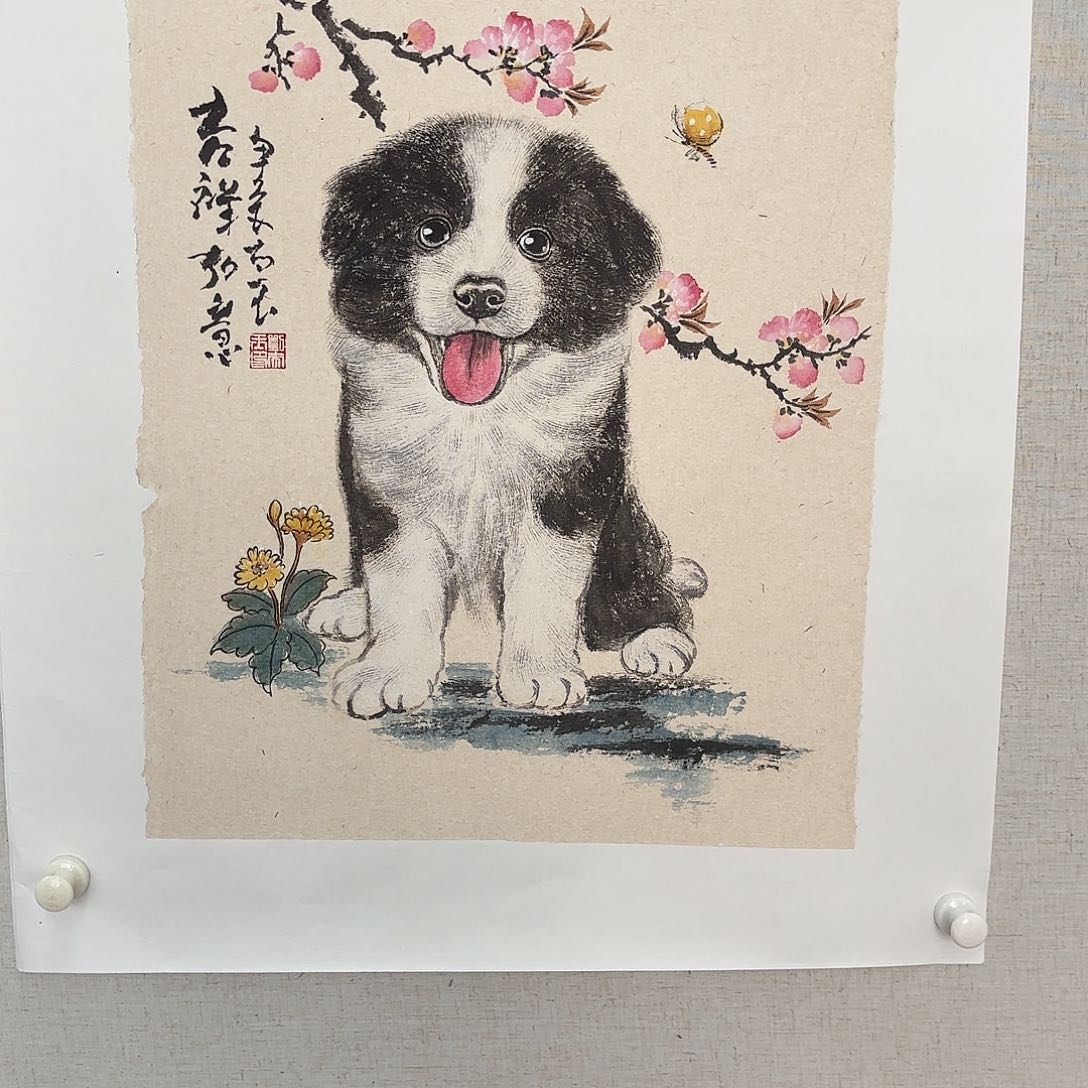 国画亲笔手绘原创