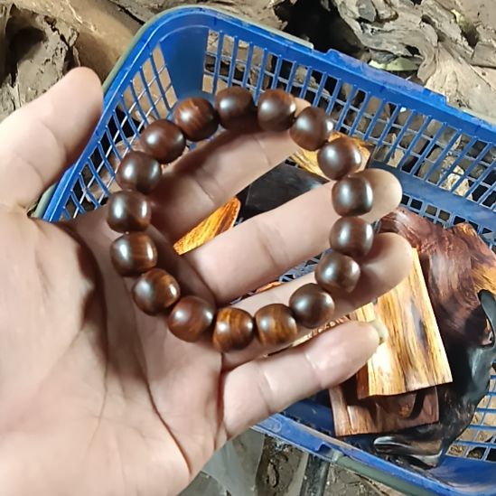 小***雄海南黄花梨手串12/13