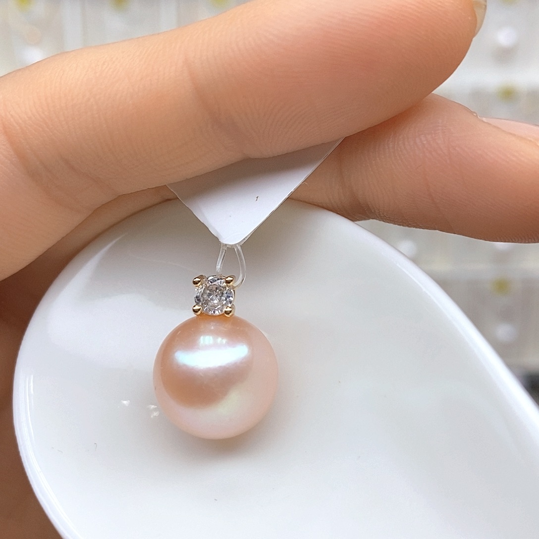 淡水珍珠合金颈饰