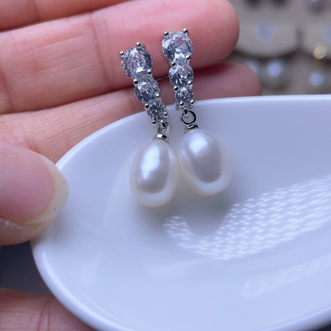 银S925镶嵌其他淡水珍珠