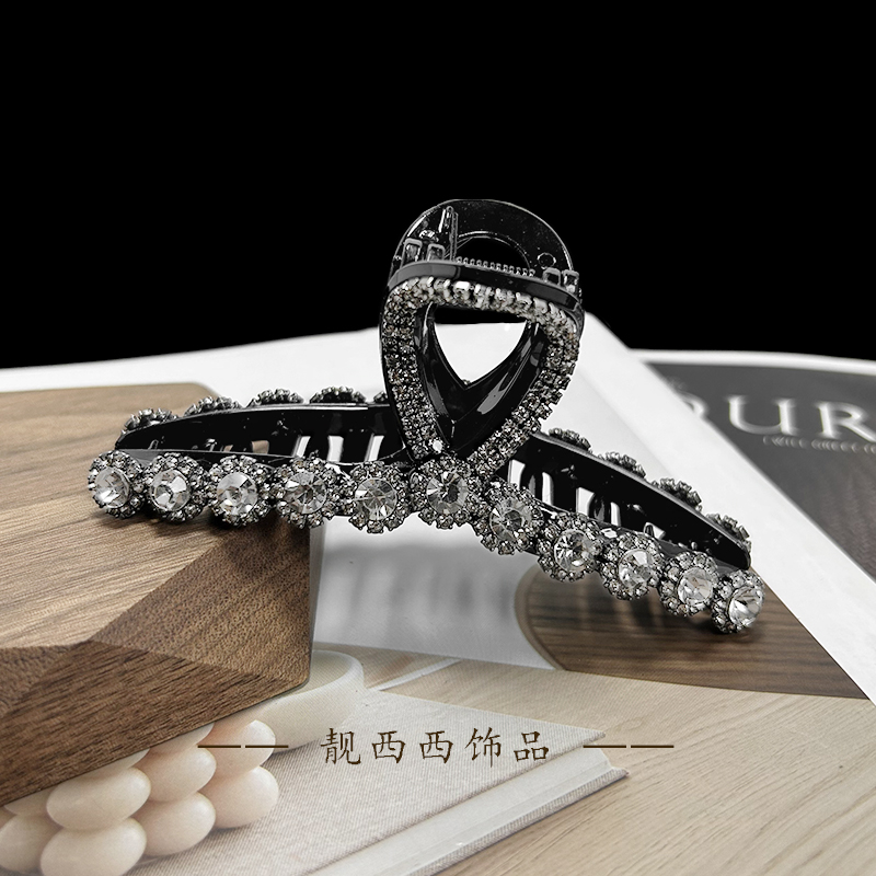 【LXX靓西西】224 抓夹11厘米花朵气质优雅全盘抓夹