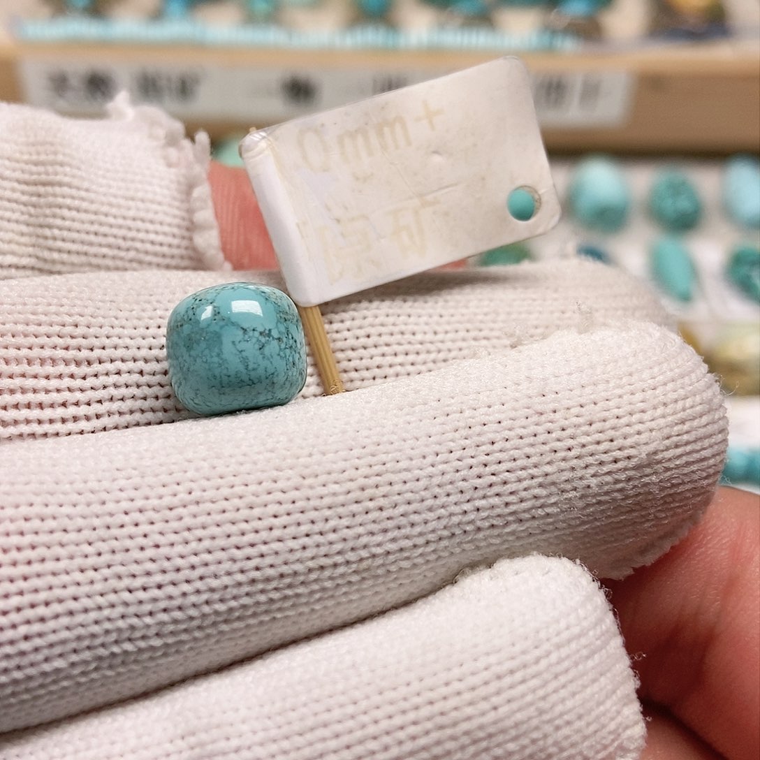 未镶嵌绿松石珠宝半成品