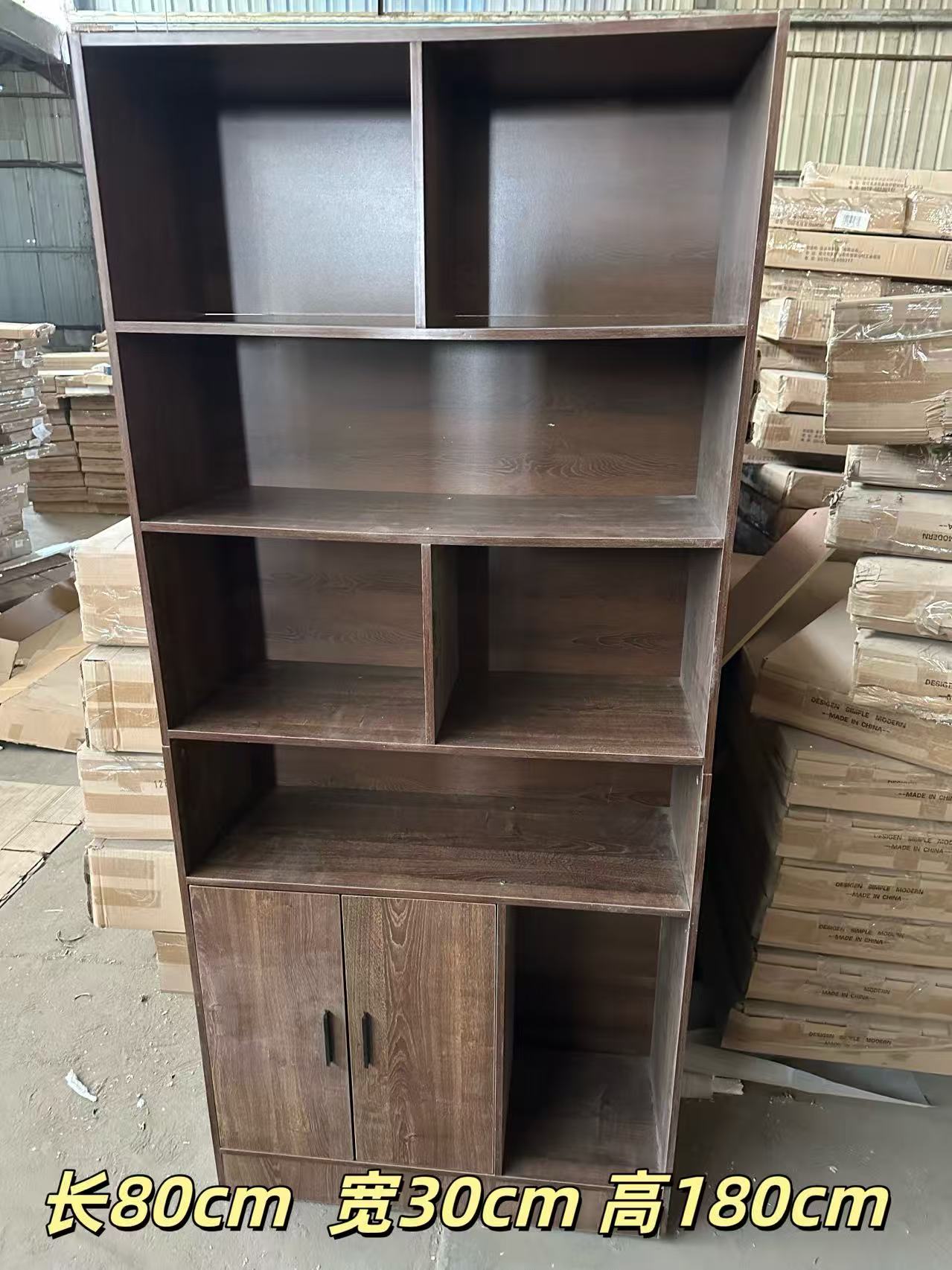 书柜酒柜双门展示柜储物柜落地