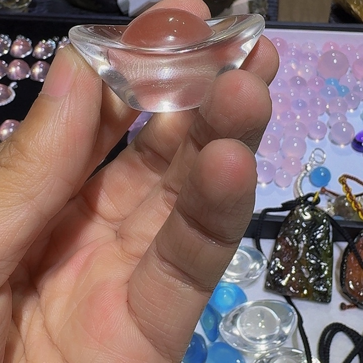 未镶嵌珠宝半成品水晶阿*