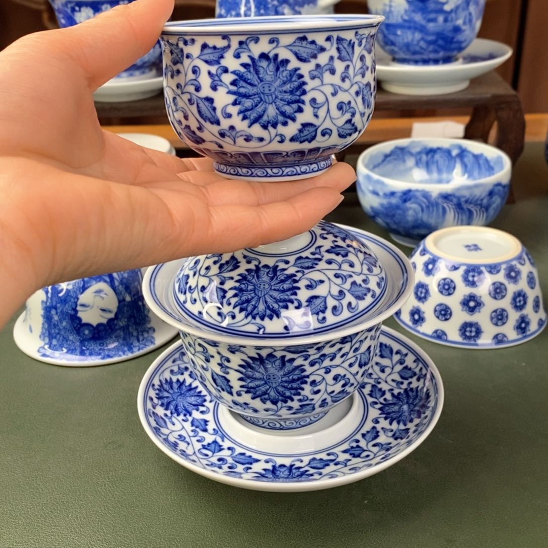 杯景德镇陶瓷手工手绘