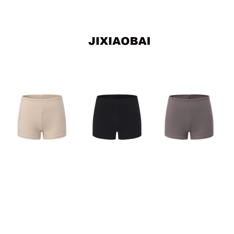 纪小白【打底款】精裁莱赛尔石墨烯打底短裤亲肤保暖舞蹈瑜伽普拉提