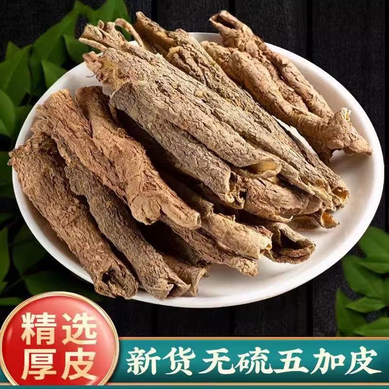 正宗野生南五加皮精选南五加皮无硫中药材正品新货泡水泡茶