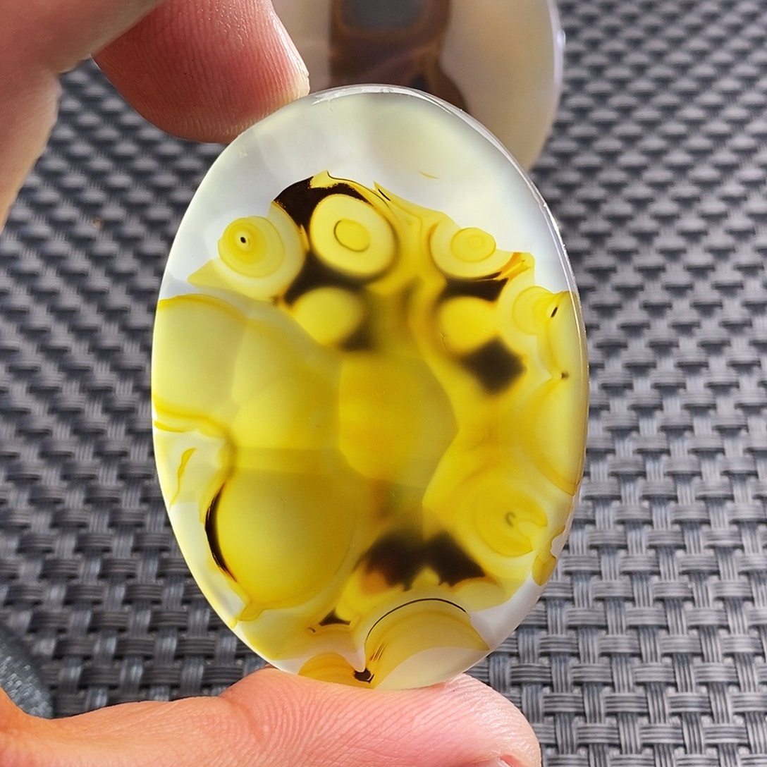 玛瑙/玉髓未镶嵌吊坠(不含链)214