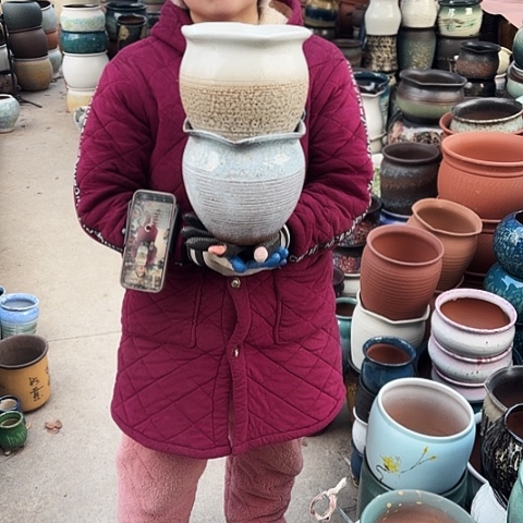 19口19高瑕疵盆子 