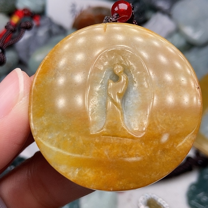 颈饰未镶嵌翡翠翡翠