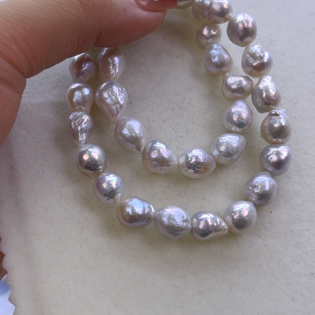 未镶嵌淡水珍珠项链定制858小**?