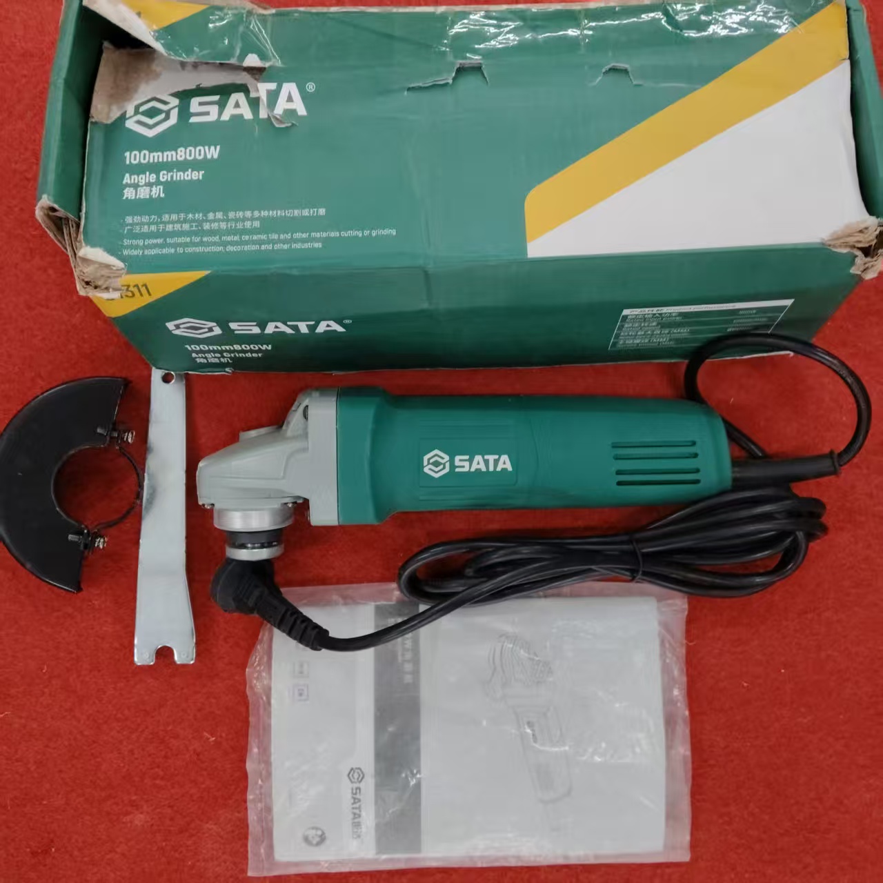 【收货现场】插线角磨机