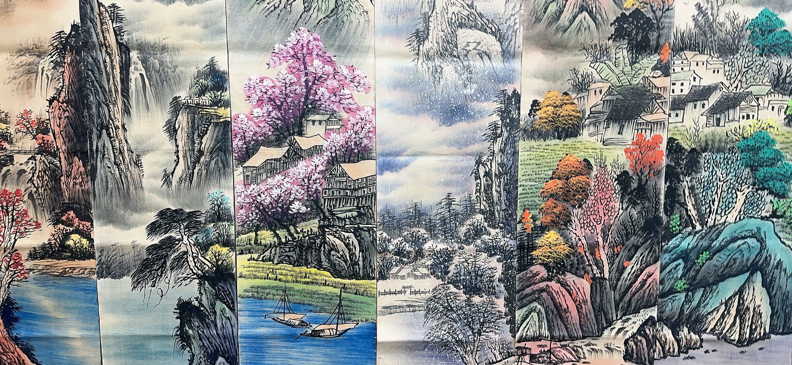 【邦乔】精品八条屏装饰画通用链接