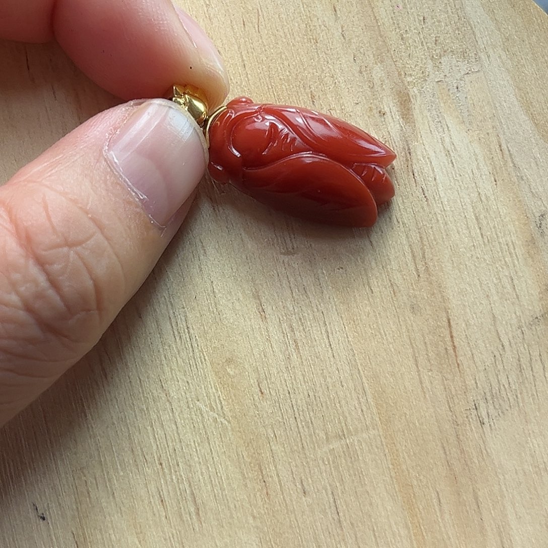 …***元南红玛瑙未镶嵌颈饰