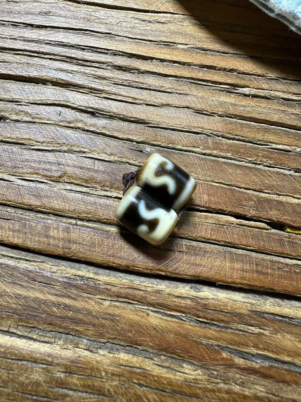 璎珞珠珠金钱勾桶珠一对