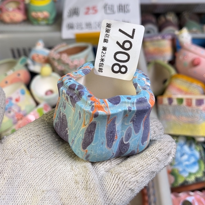 景德镇手工制作瑕疵7908 口4