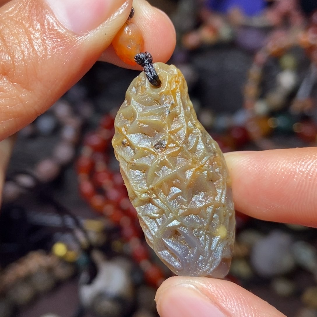 玛瑙/玉髓合金珠宝半成品