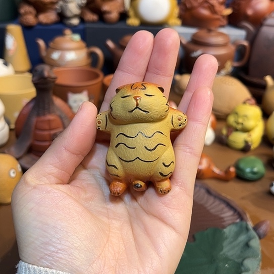 紫砂茶杯紫砂茶宠