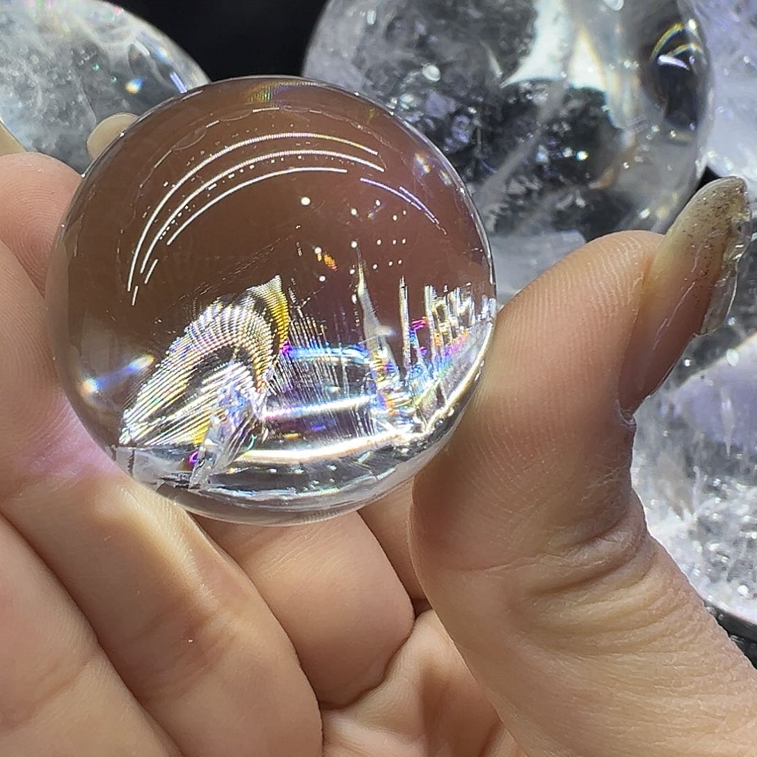 水晶水晶球摆件未镶嵌
