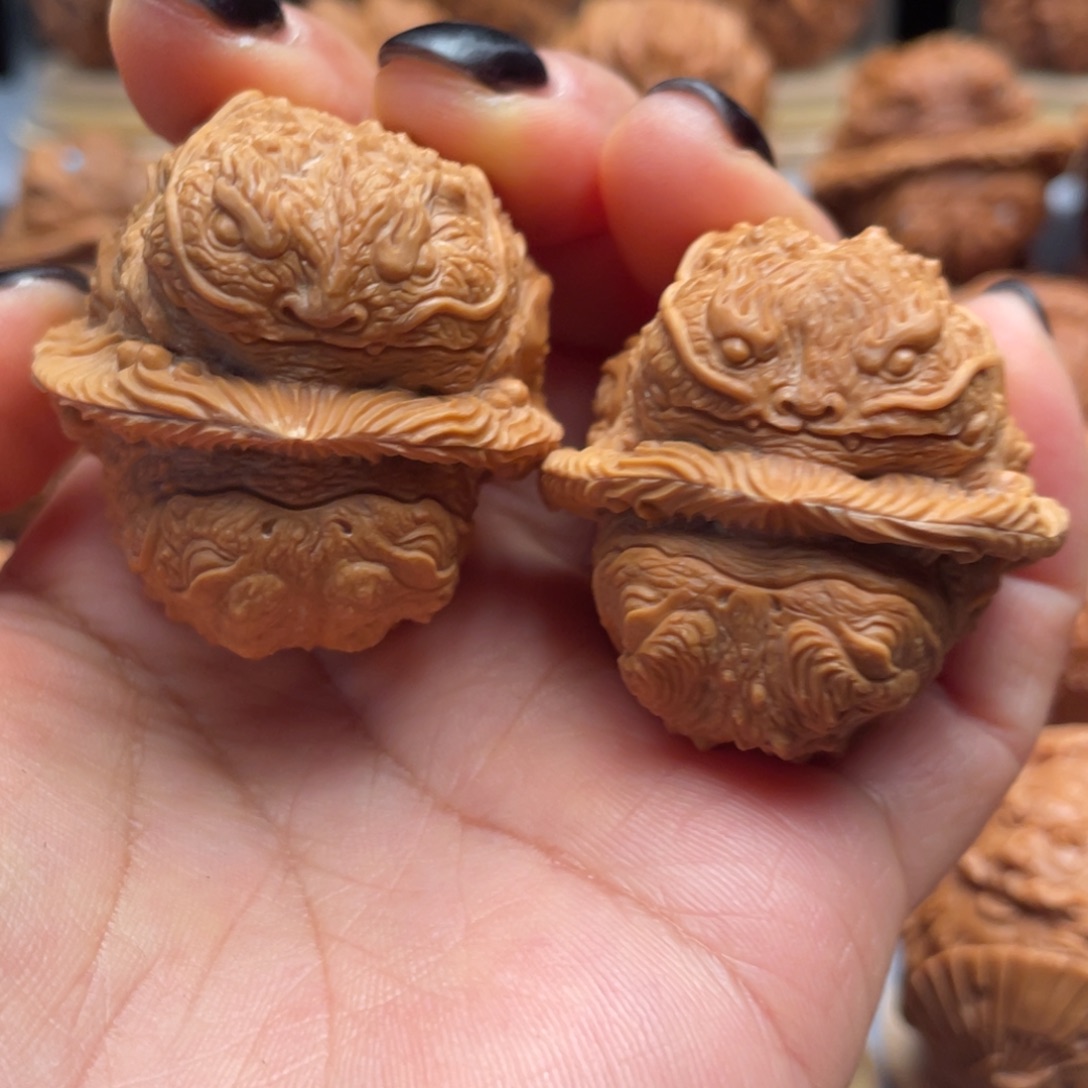 手串/手链核桃龙蝉睡狮11122   到付