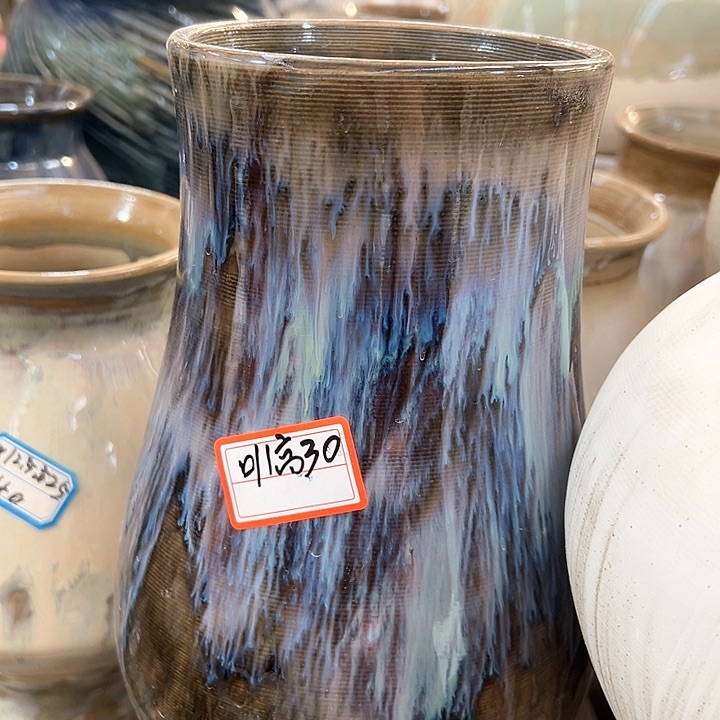 陶瓷景德镇精品花盆栽适合