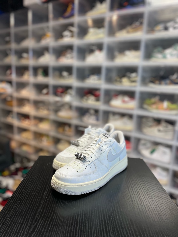 95新 MM6 af1白灰休闲鞋/43/已精洗/0320