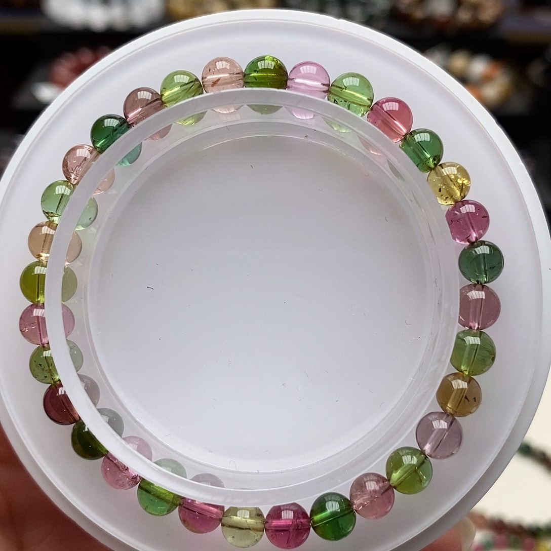 碧玺手链未镶嵌手链