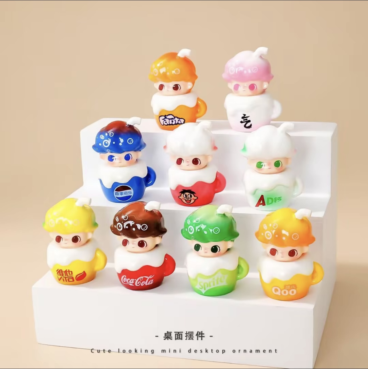 【直播拆】新款迪莫气泡水diy树脂摆件