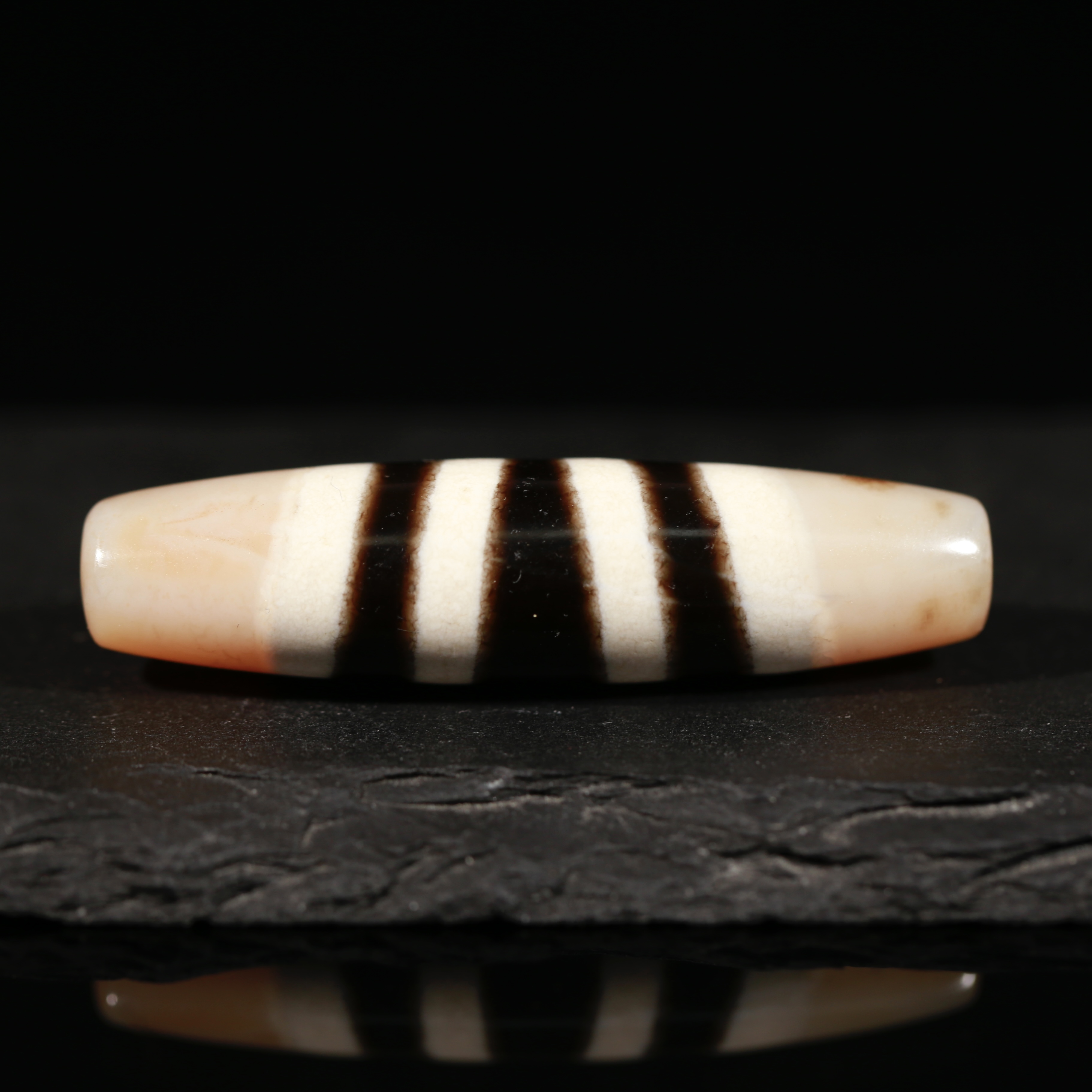 爆红砂一代老台湾上肯早期天珠老超顶老许亲工七线玛瑙锁骨民族风