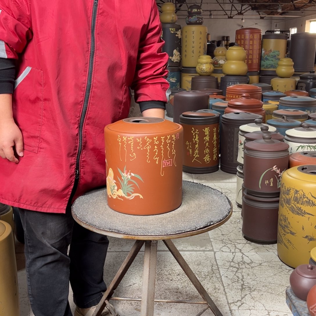 紫砂茶叶罐茶叶罐