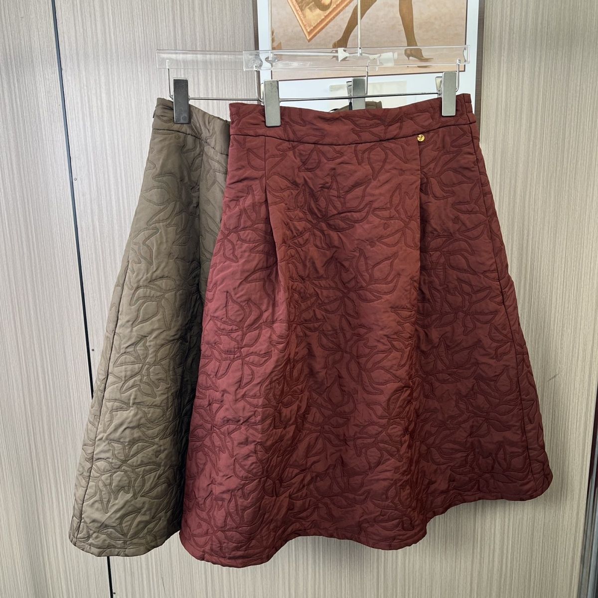 1515撤柜DS秋冬季时尚设计款中长款半身裙裙子A字