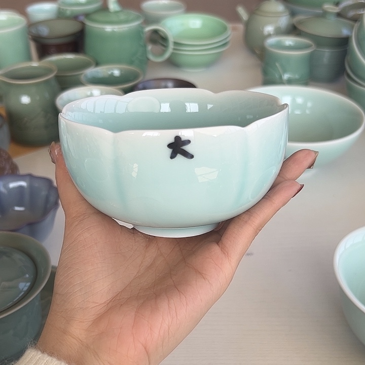 小米茶器龙泉青瓷