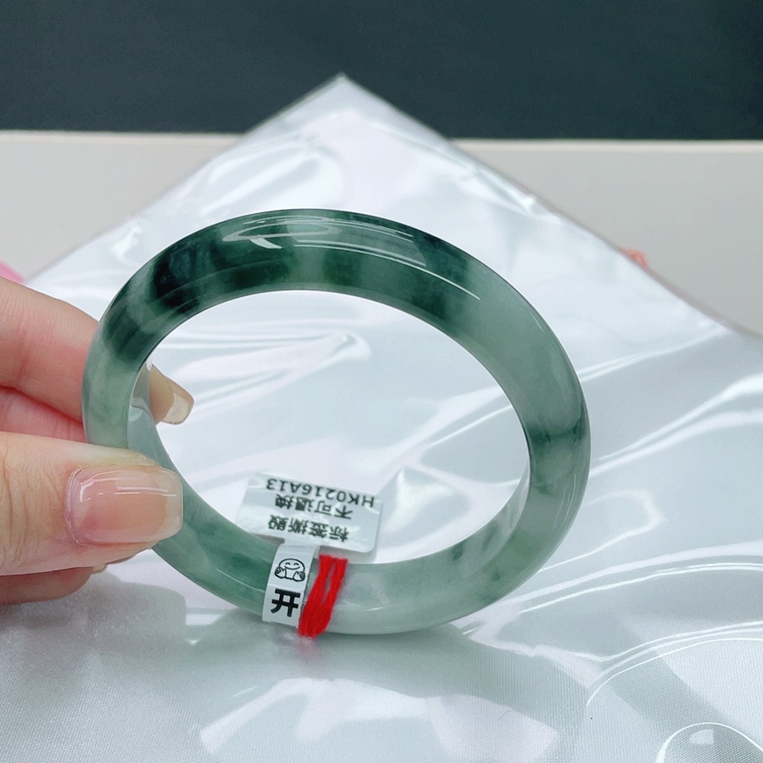 翡翠手镯未镶嵌正58.7