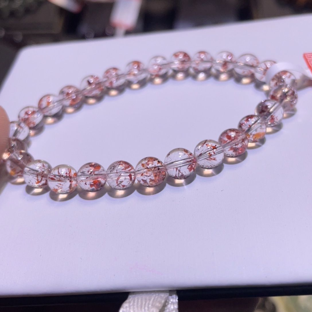 水晶手链未镶嵌金草莓