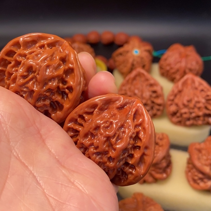 紫***照核桃手串/手链工艺核桃