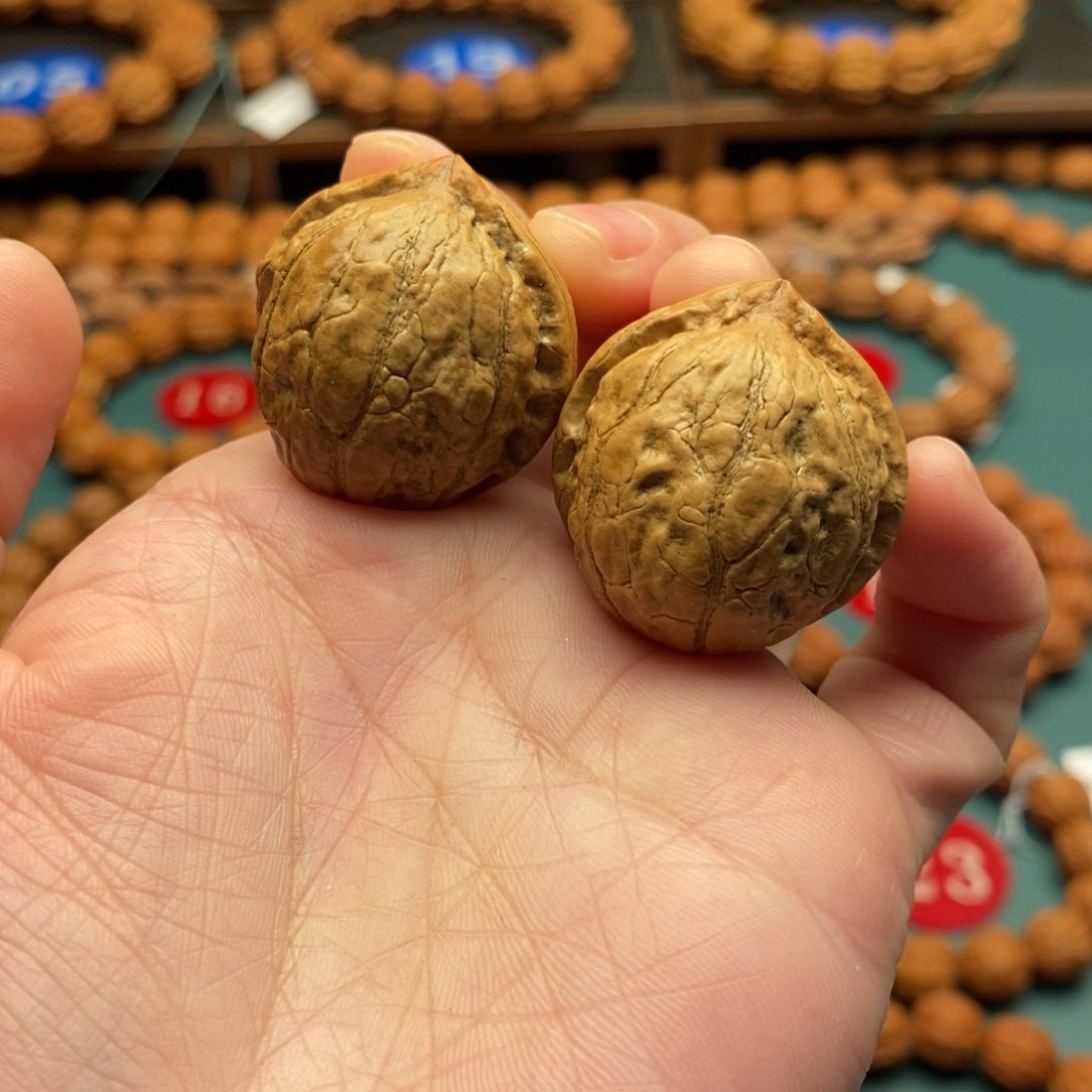 文玩核桃手串30尺寸光头