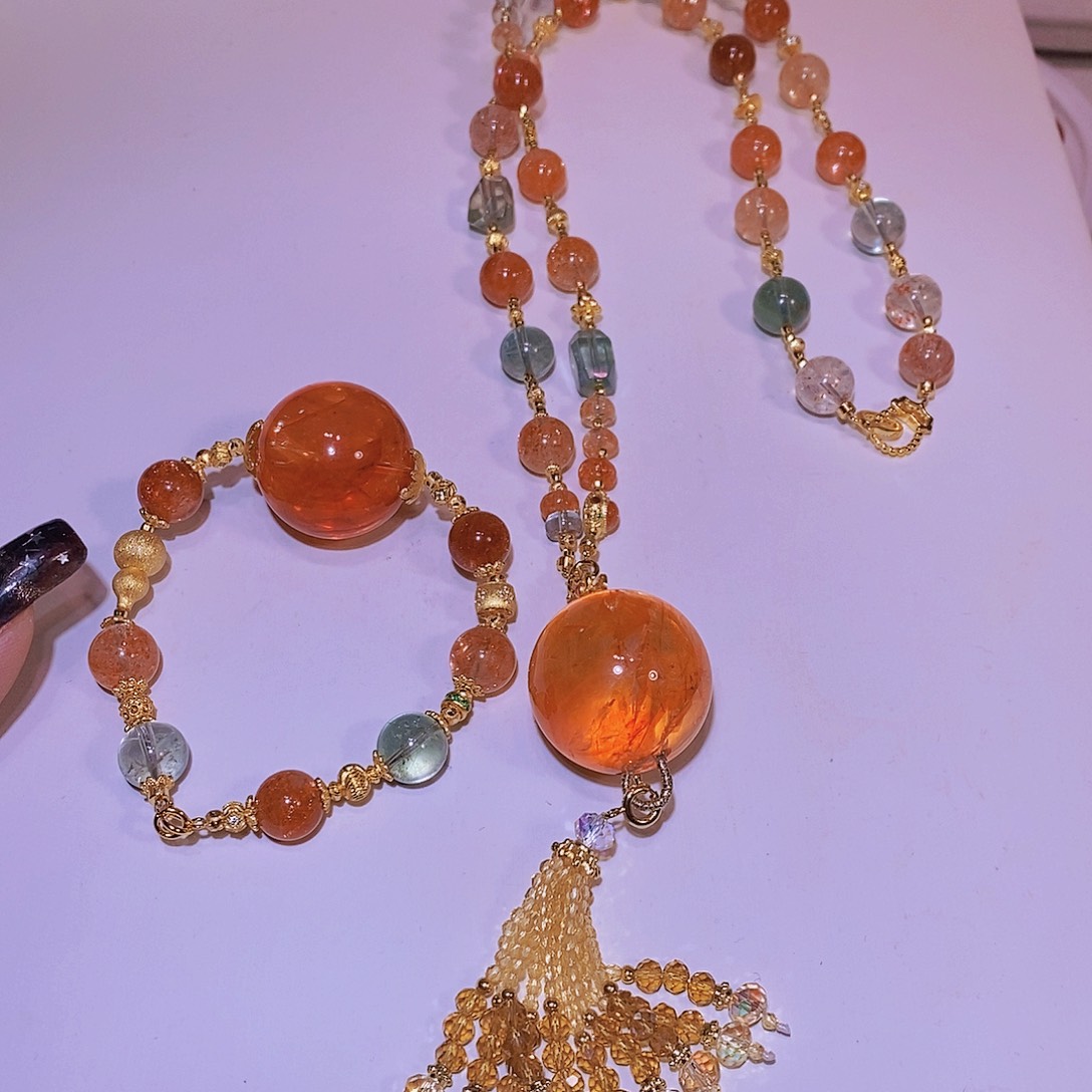 ****️水晶未镶嵌手链项链