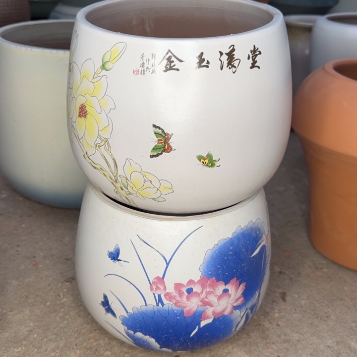 瑕疵花盆处理啦口18高18