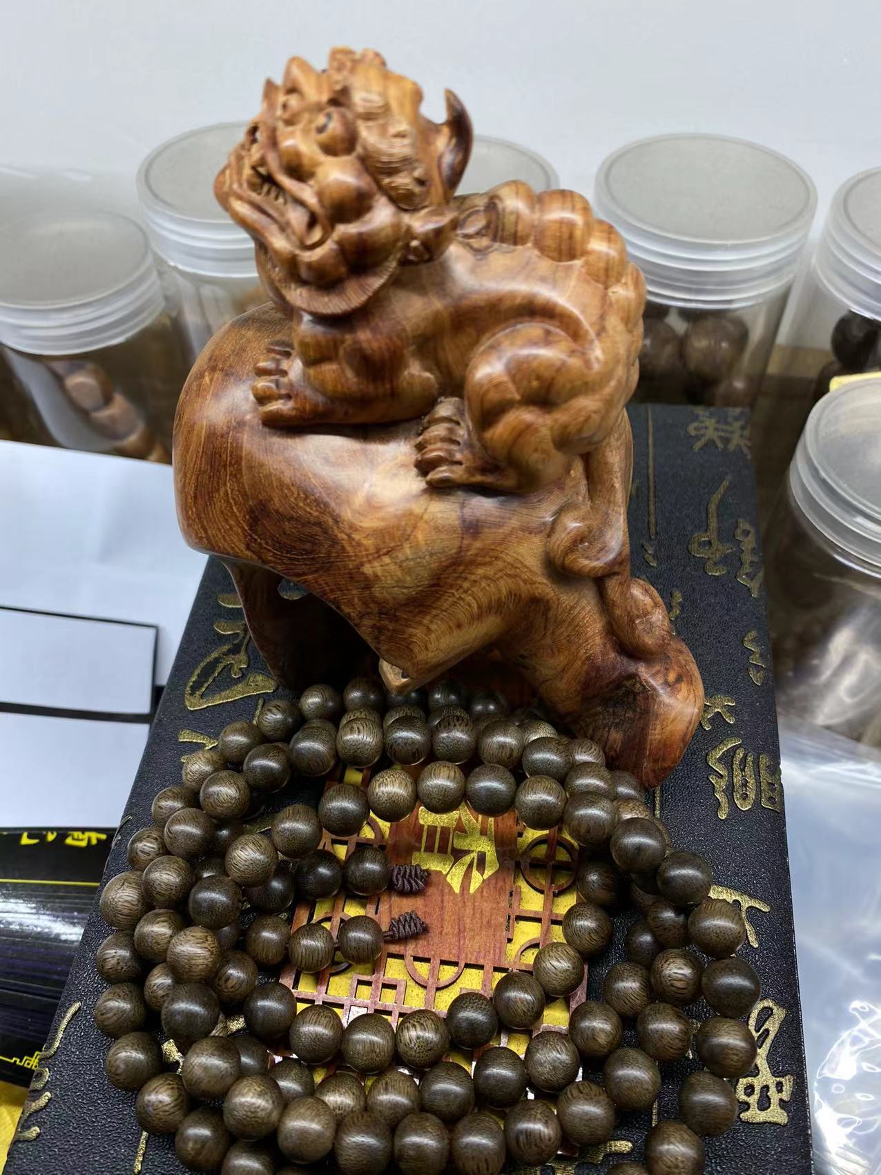 8mm*108颗老料香味好保养罐手工串珠diy编织！！！
