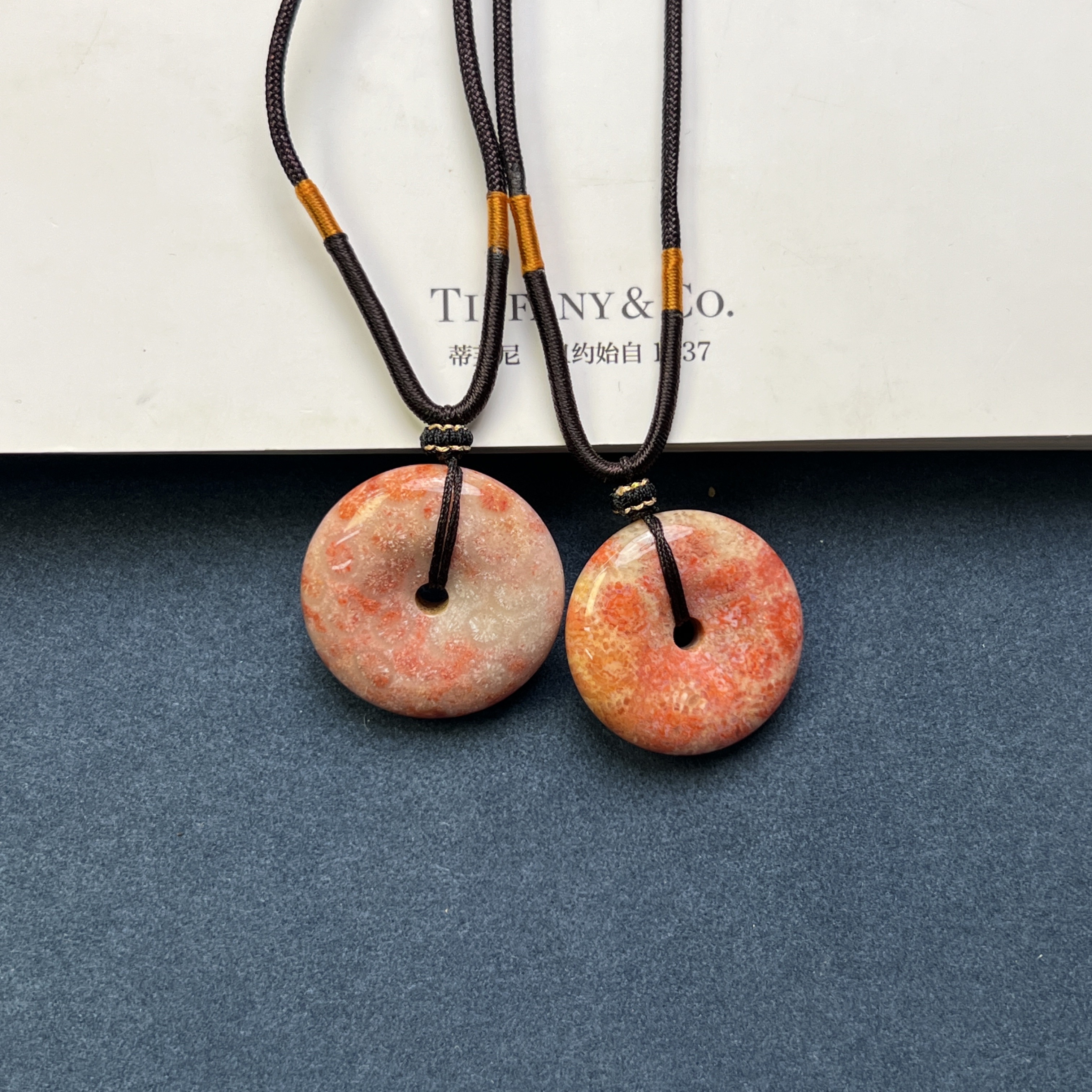 菊花石大平安扣吊坠（多样性发一）