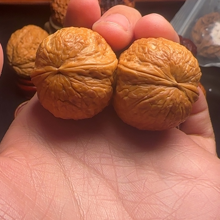 文玩核桃把件32胖墩墩