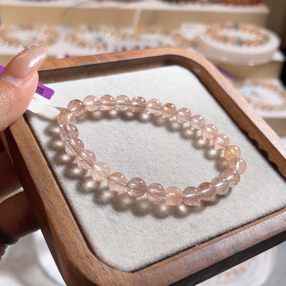 水晶手链未镶嵌10号兔毛7