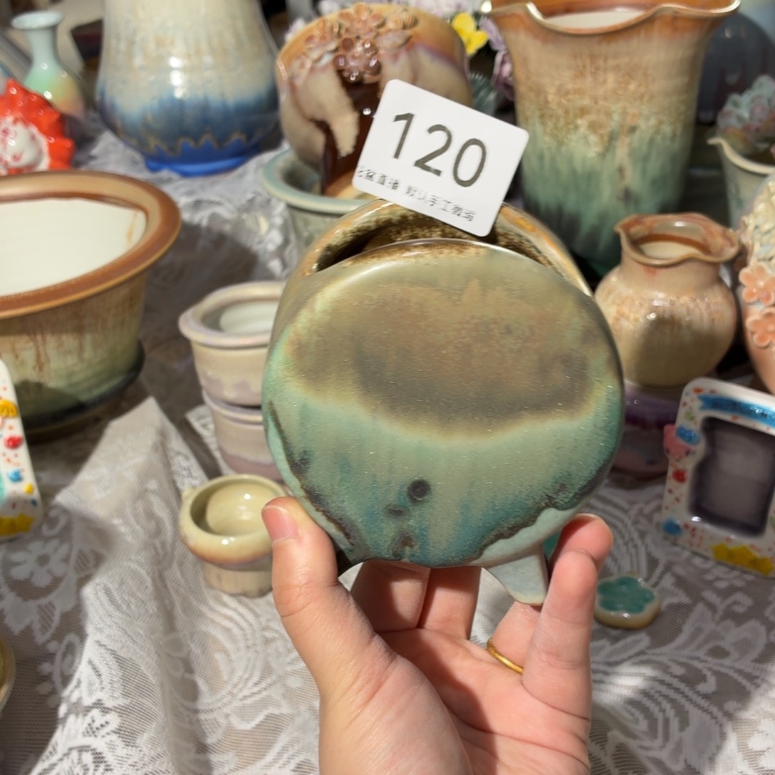 景德镇陶瓷花盆花盆